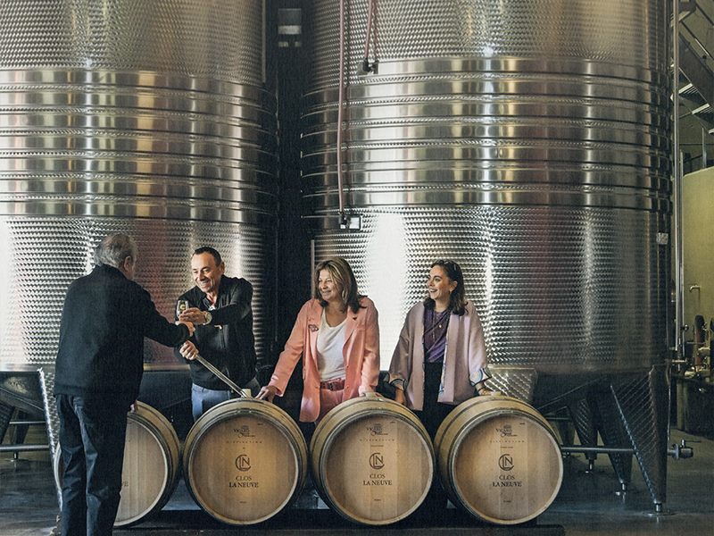 La famille au caveau
